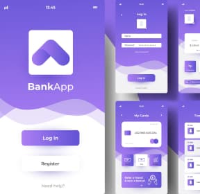 Banking App interface