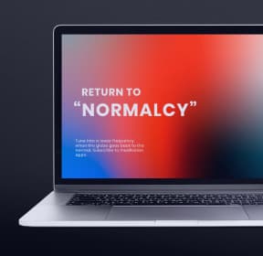 Meditation mobile application interface